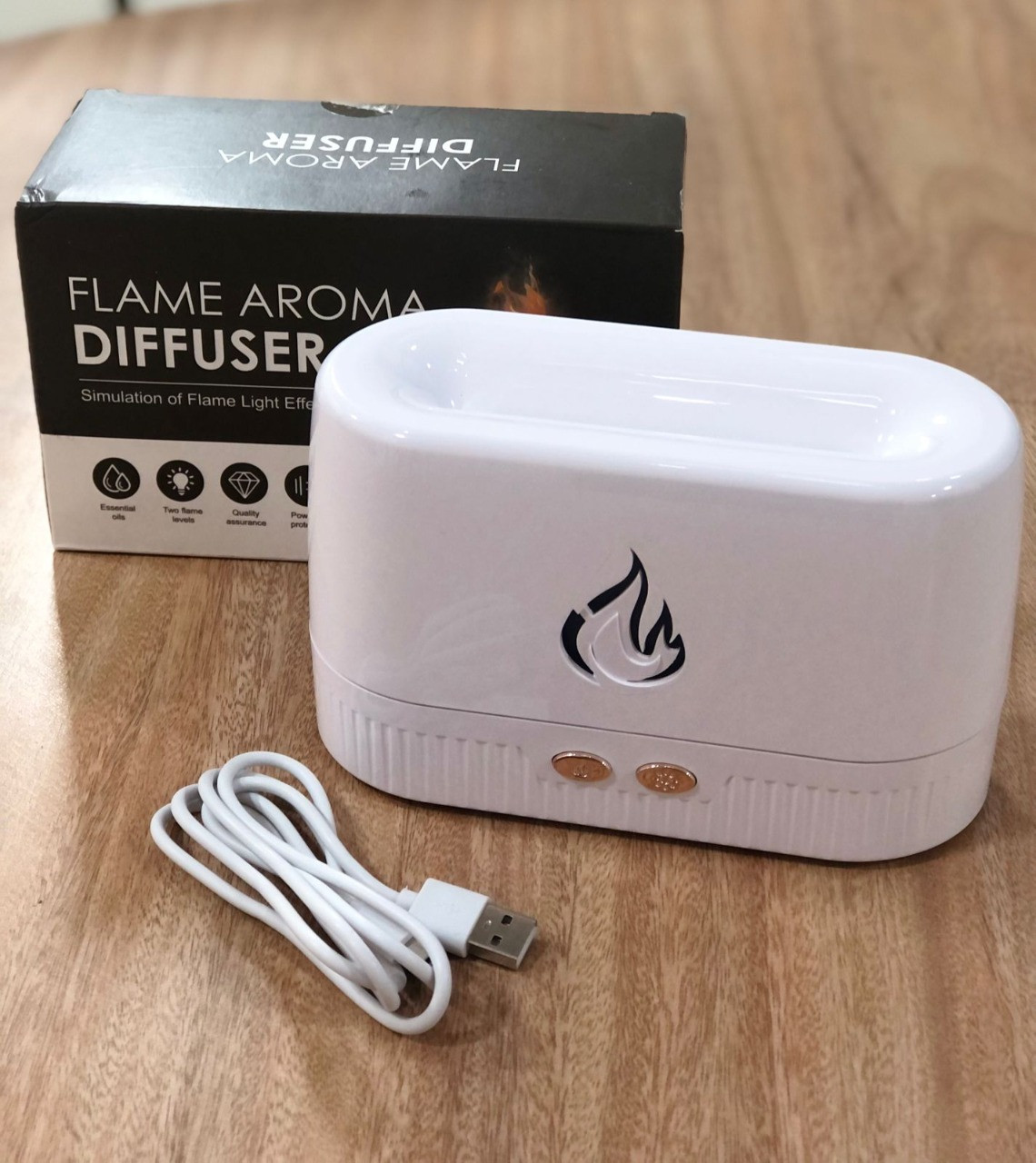 Miniatura 2 de Humificador difusion de aroma tipo llama